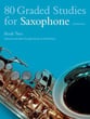 80 GRADED STUDIES #2 SAXOPHONE cover